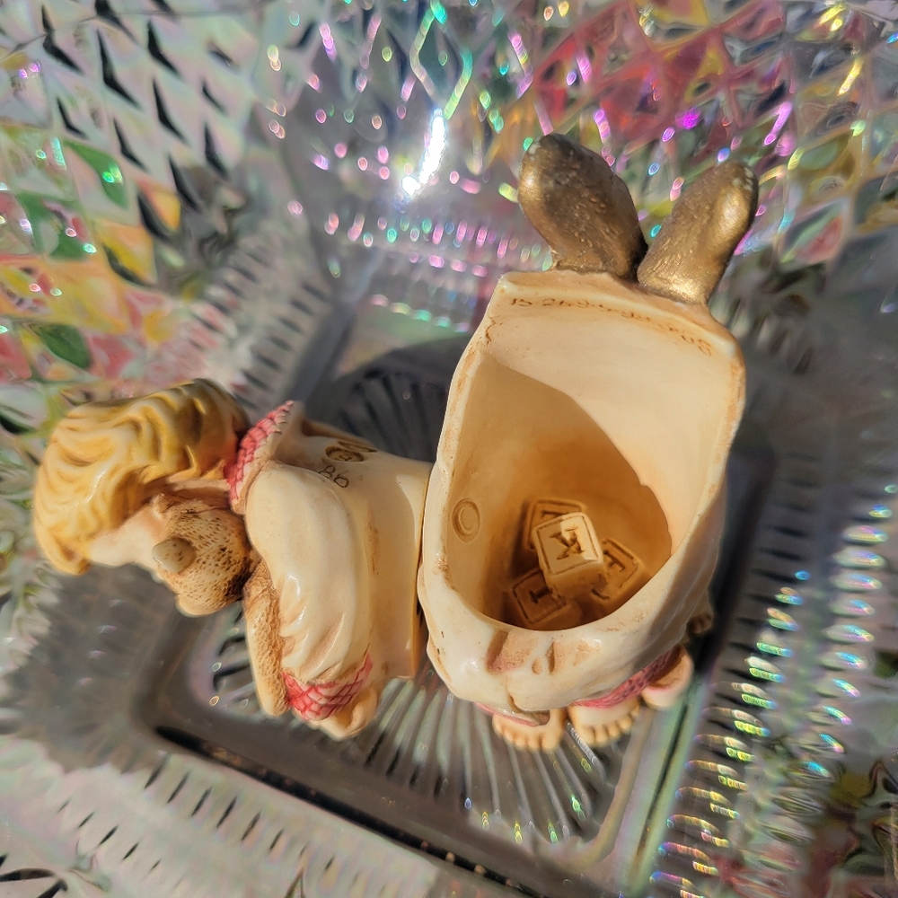 Harmony Kingdom Angelique Pastille Trinket Box ~ 1999 ~ VGUC ~ Sweet! - Picture 3 of 16